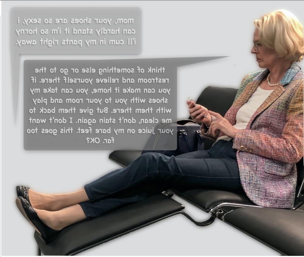 25P mature moms captions