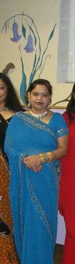 9P My mom blue saree hot sexy