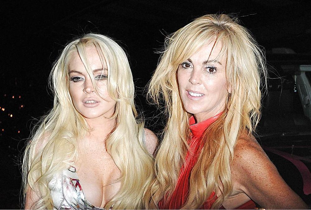 24P Lindsay Lohan BUSTING out Le Bain at the Standard Hotel