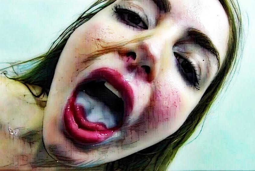 25P Gesichter mit Sperma 9