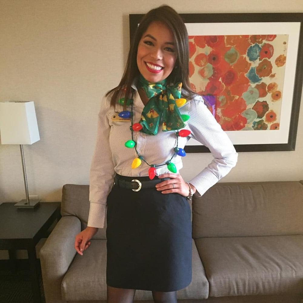 25P Sexy Maried Air Hostess