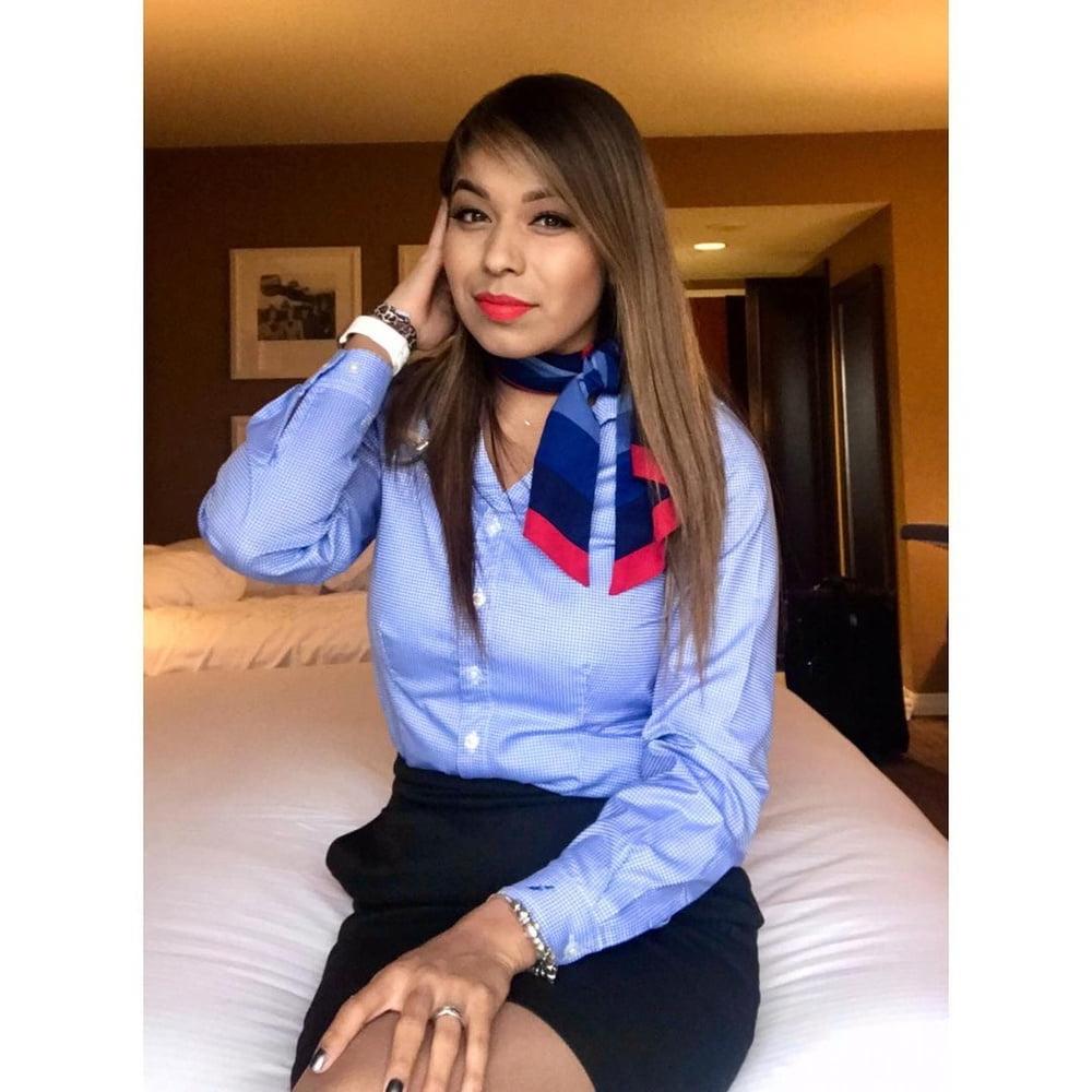 25P Sexy Maried Air Hostess