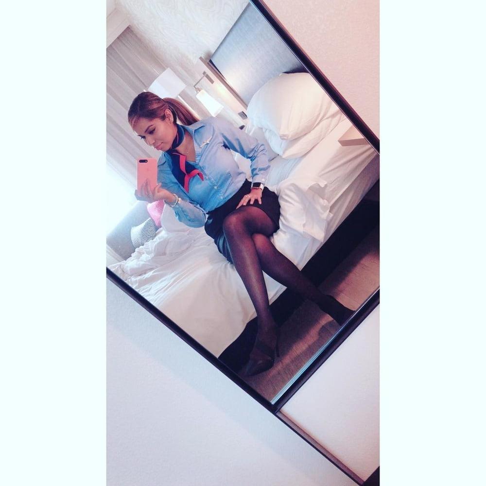 25P Sexy Maried Air Hostess