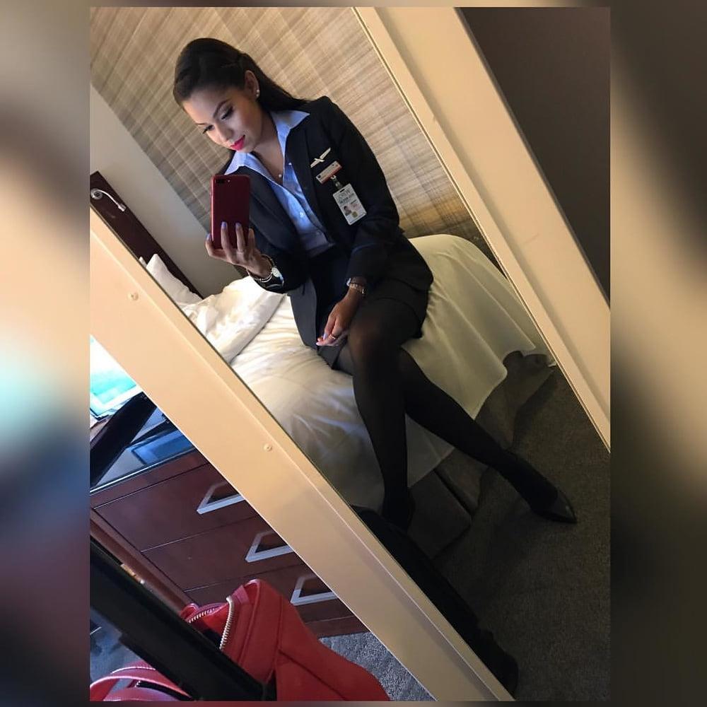 25P Sexy Maried Air Hostess
