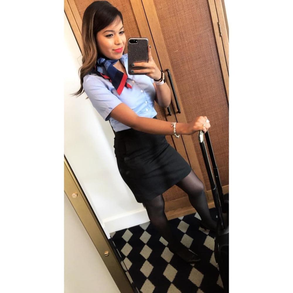 25P Sexy Maried Air Hostess