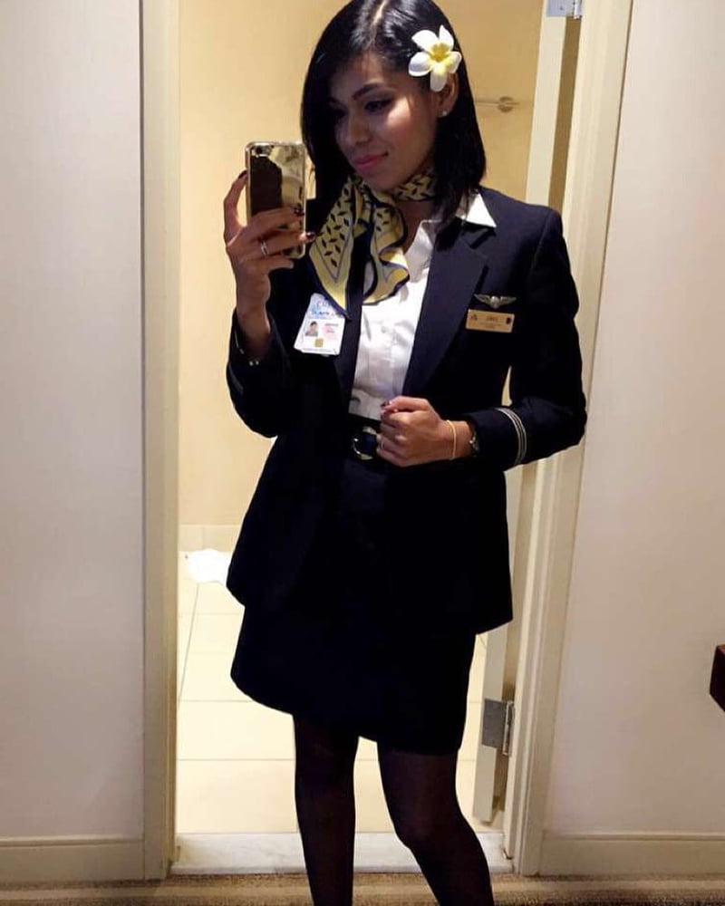 25P Sexy Maried Air Hostess