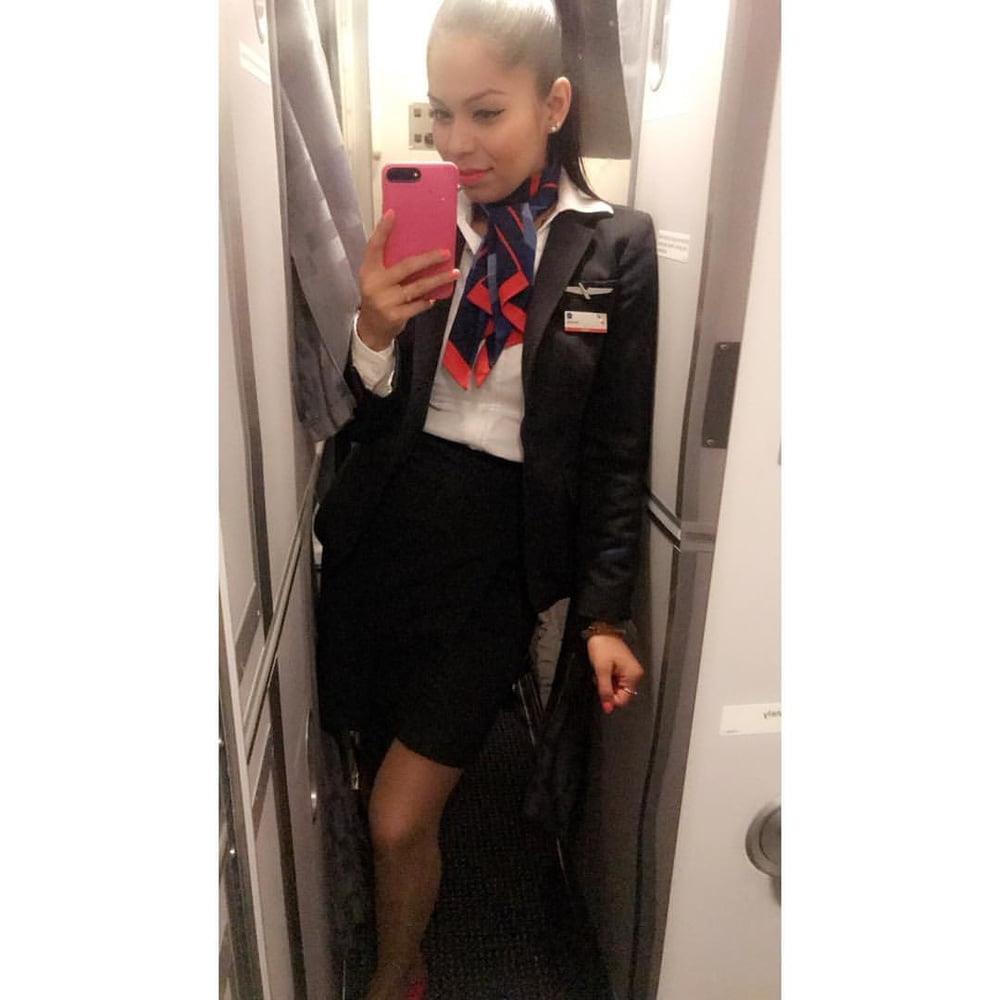 25P Sexy Maried Air Hostess
