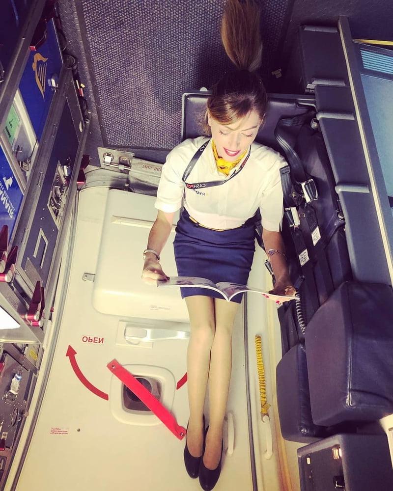15P Married, Sexy Air Hostess Mom With