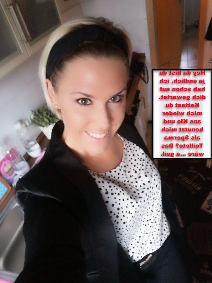 18P Requested Captions for cumonheels81 ( german) Girl Nicole