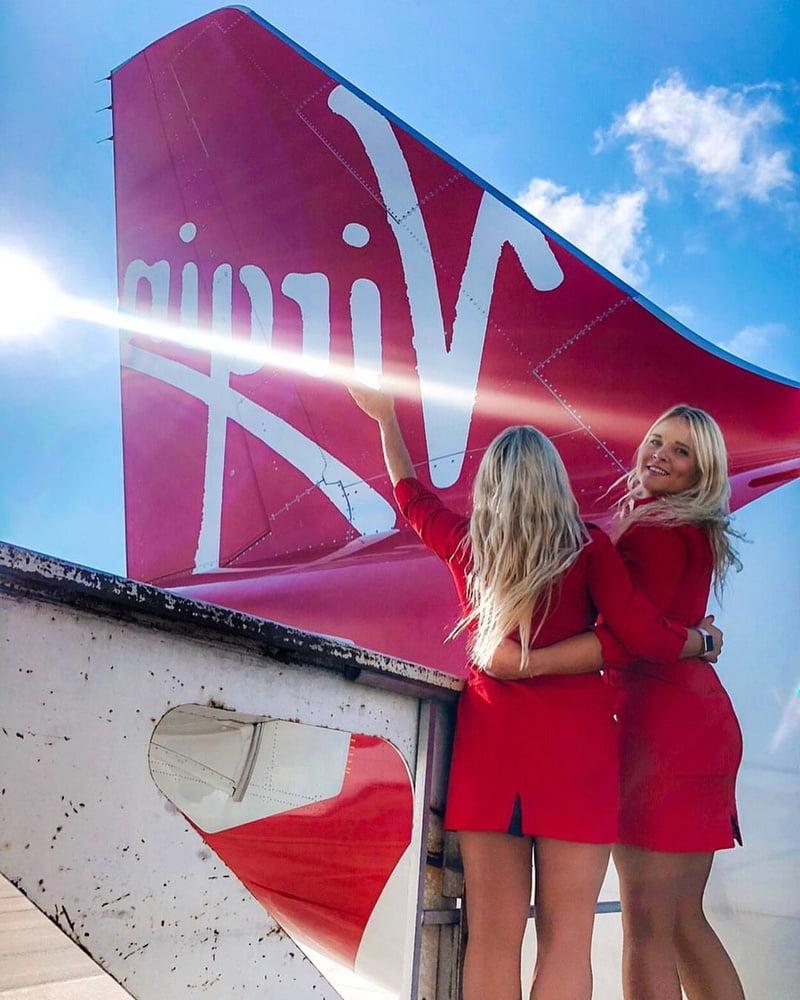 25P Groomed, Air Hostess Mom in Pantyhose