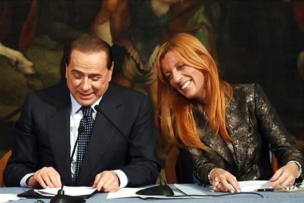 6P Michela Brambilla Redhead Italian MILF and minister!