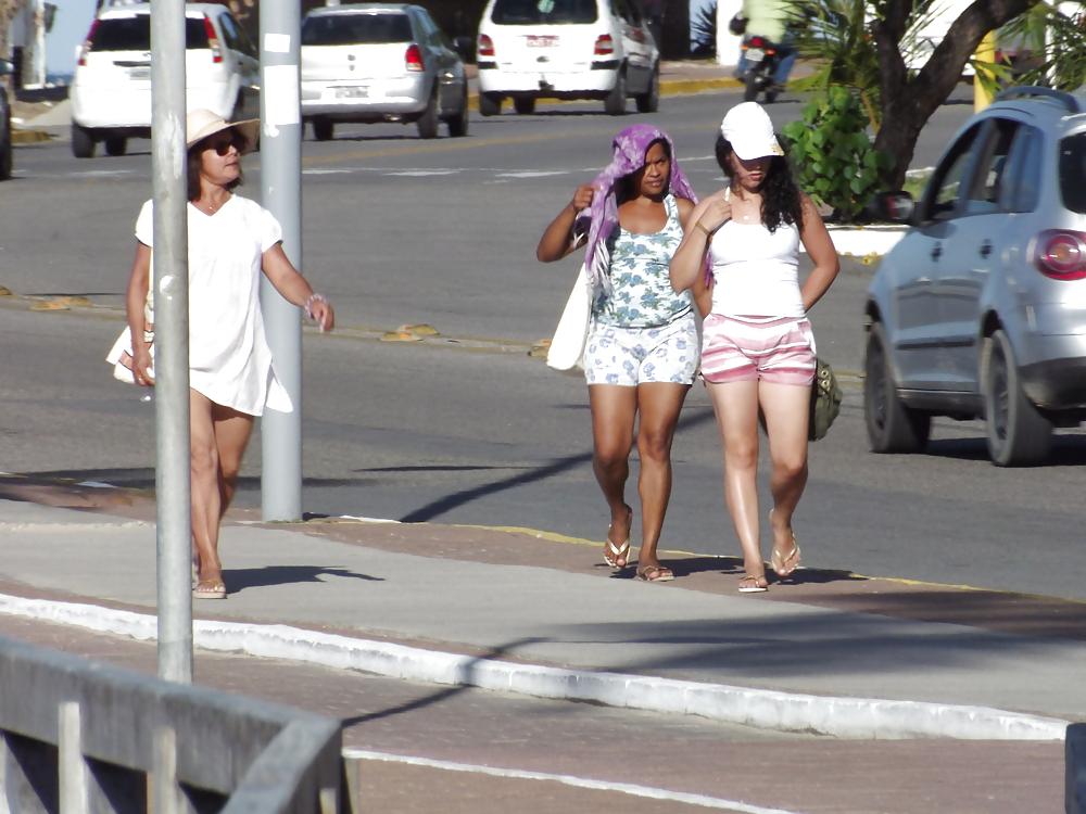 6P Walking in the street