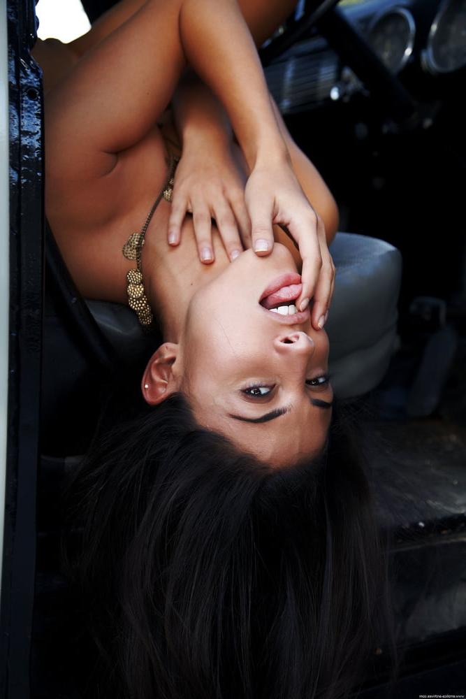 18P Some girl in a pickup