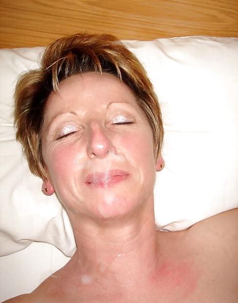 25P Misc Mature Blowjobs Cum Shots Facials