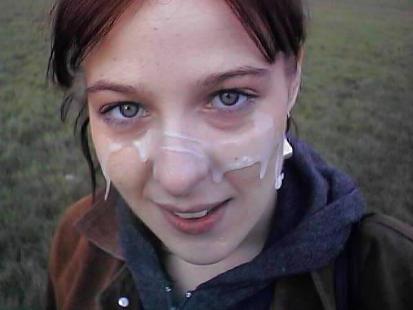 25P Cocksucking and cum faced