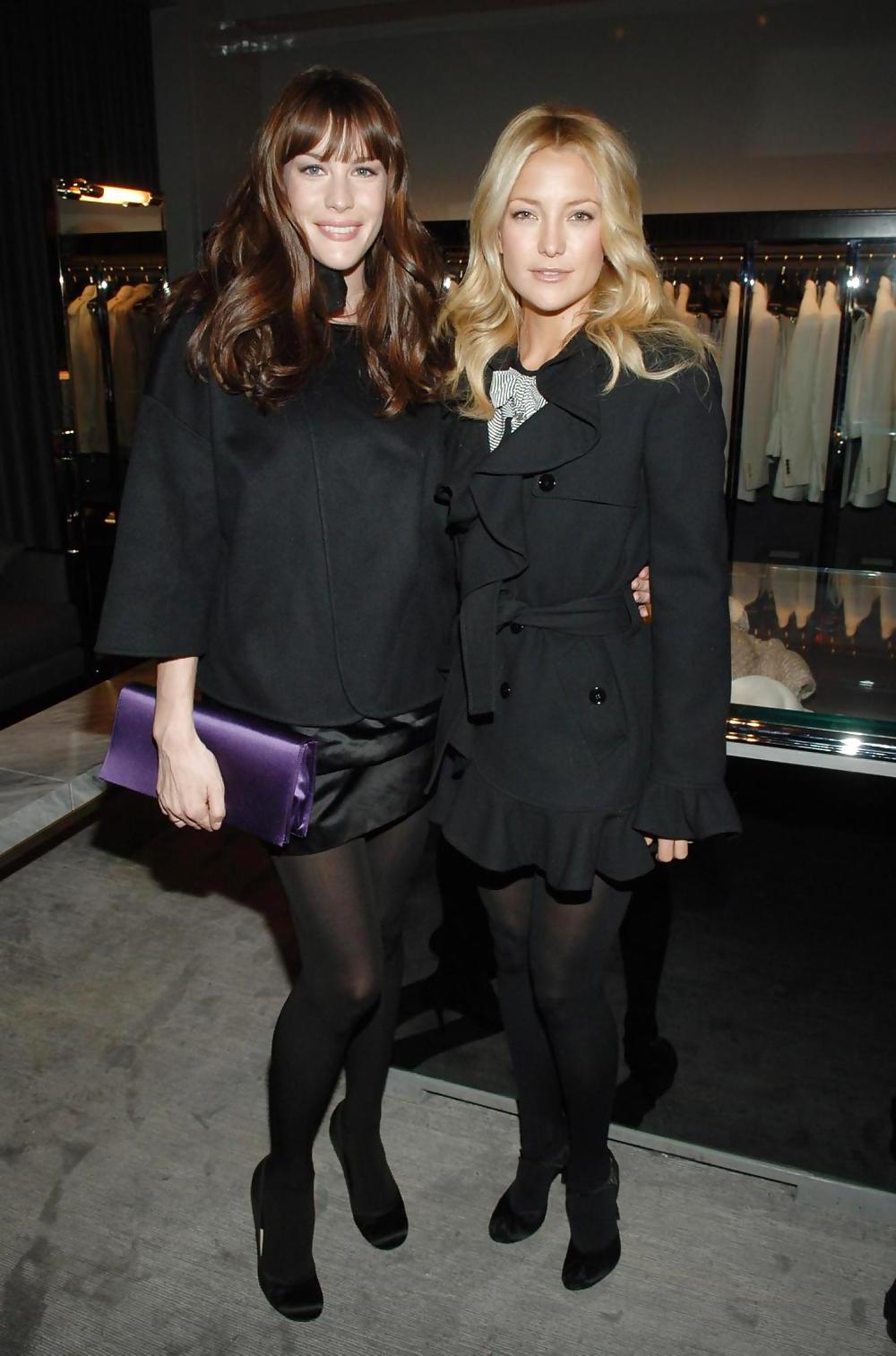 25P Celebrities wearing pantyhose #2