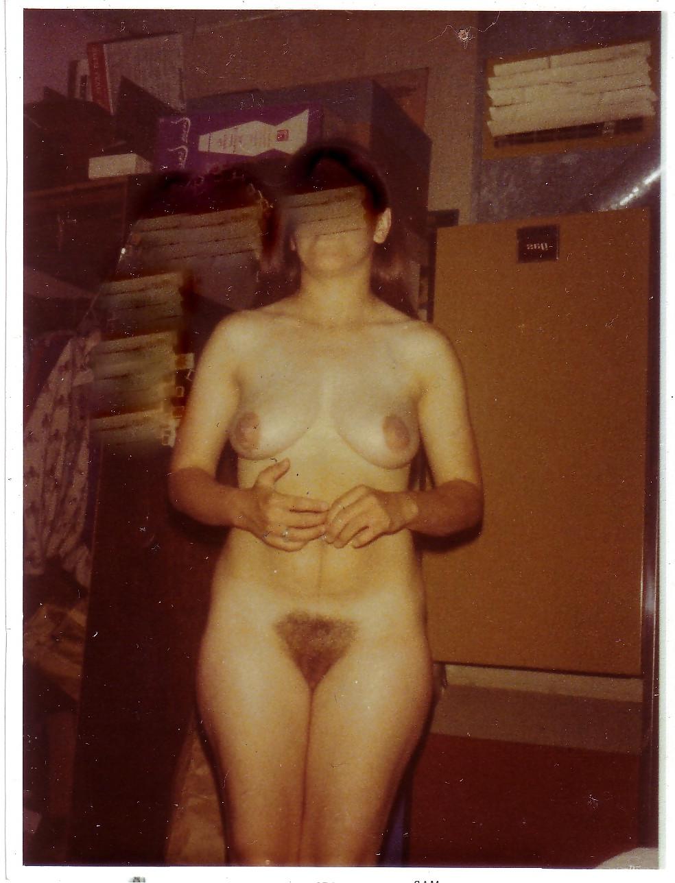 25P Hairy 1970's Wife Homemade