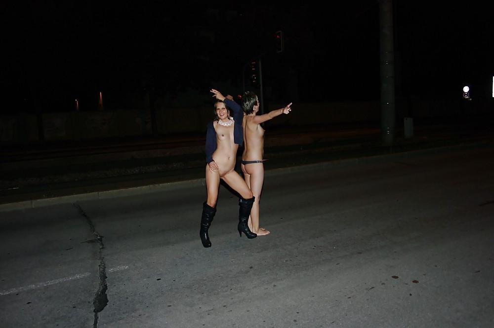 25P Street Walkers get naked