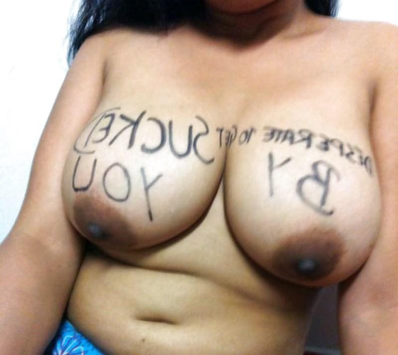 8P Indian wifes big round boobs