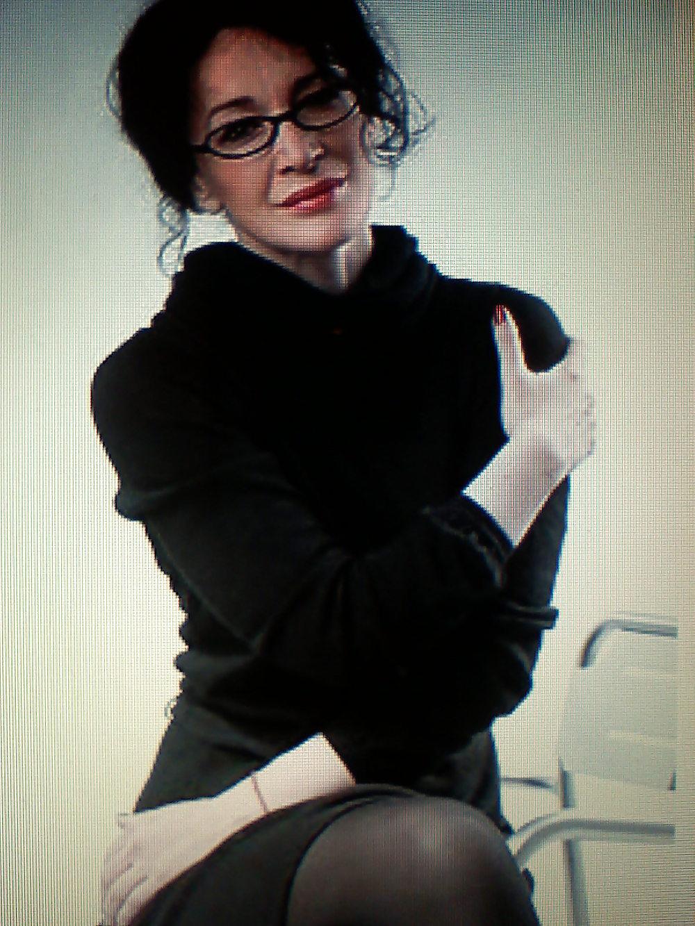 15P Evil stepmother with a leather whip