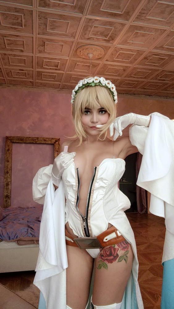 25P KFOX - Saber Nero Bride Backstage