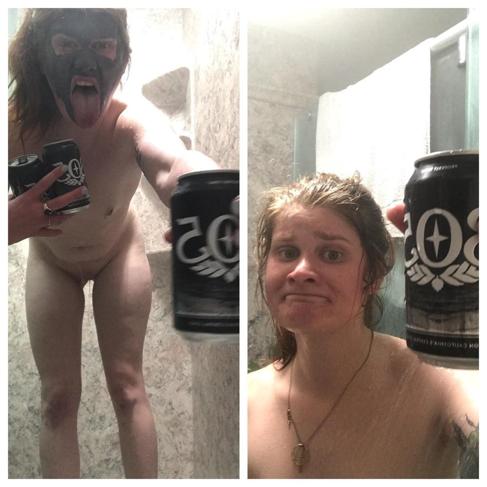 25P Beer Drinking Ginger