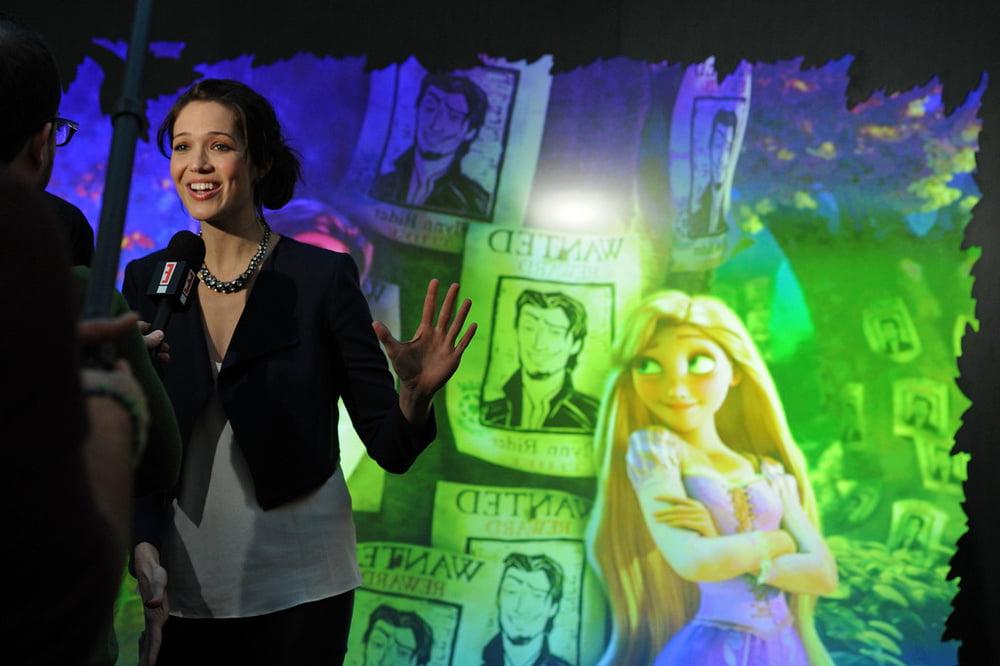 25P Mandy Moore - Promoting Tangled at Disney Store (19 Nov 2010