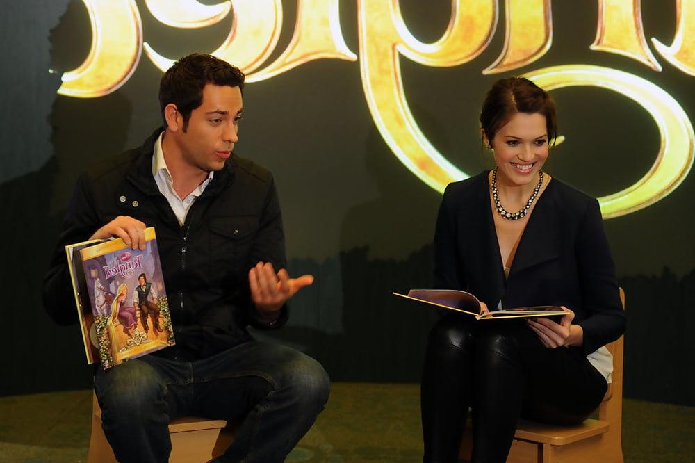 25P Mandy Moore - Promoting Tangled at Disney Store (19 Nov 2010