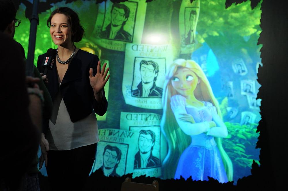 25P Mandy Moore - Promoting Tangled at Disney Store (19 Nov 2010