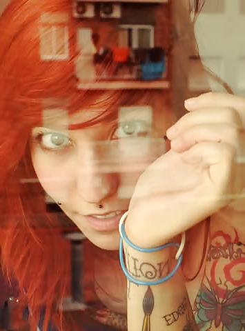 16P Amazing Emo Redhead