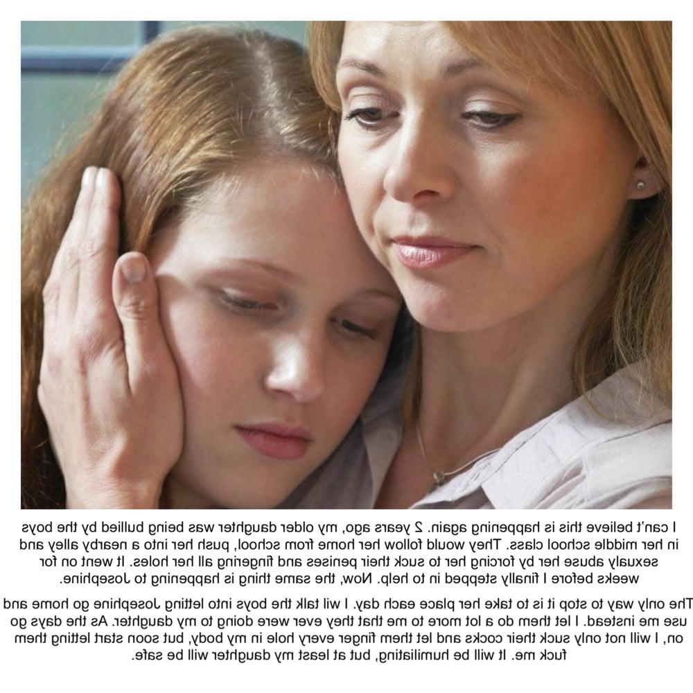 8P Bully Bullies and Mom Captions