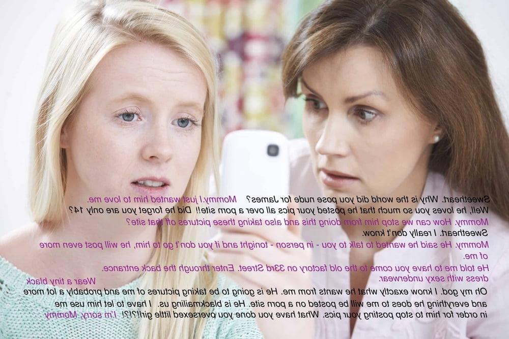 8P Bully Bullies and Mom Captions