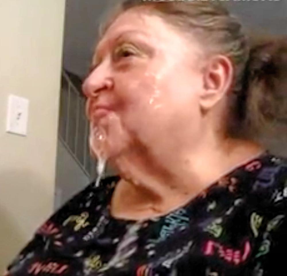 25P grannies getting facials