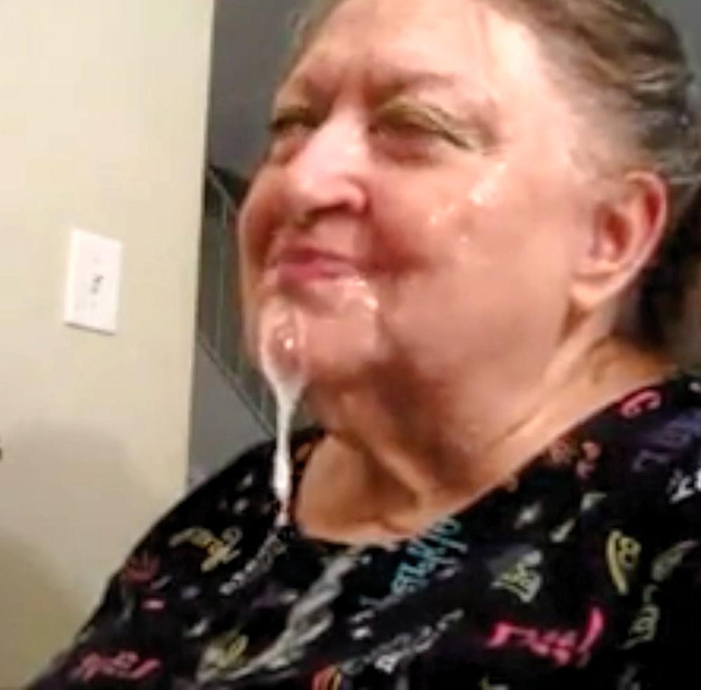 25P grannies getting facials
