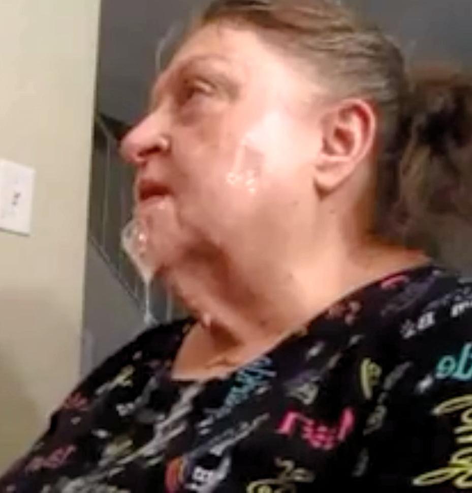 25P grannies getting facials