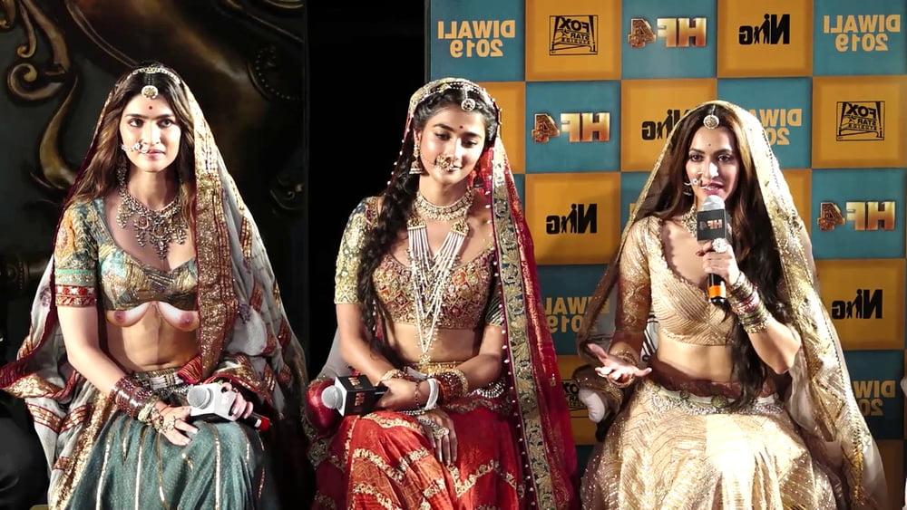 12P indian lehanga girls showing big boobs and nipples...