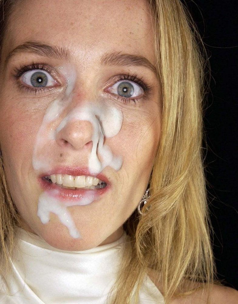 21P facial cum fakes