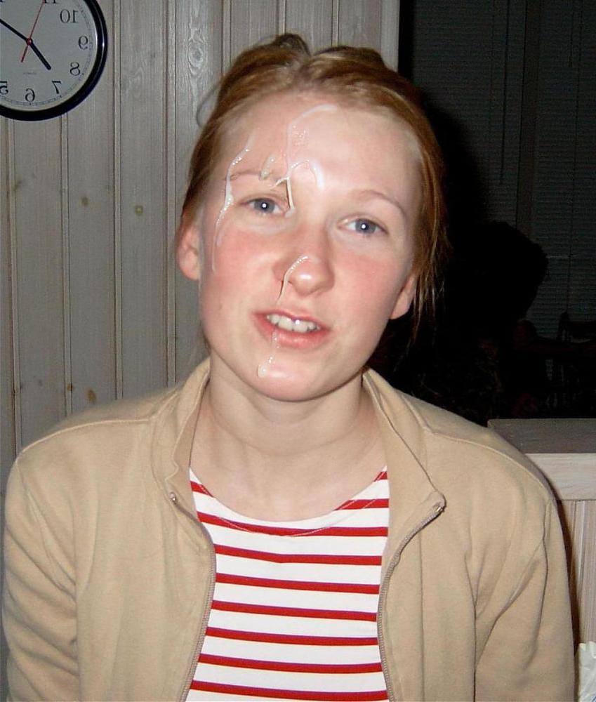 21P facial cum fakes