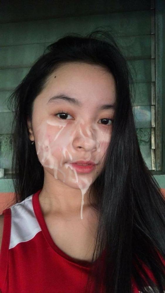21P facial cum fakes