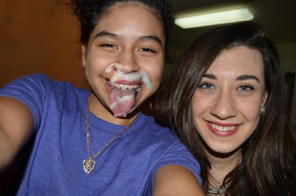 21P facial cum fakes