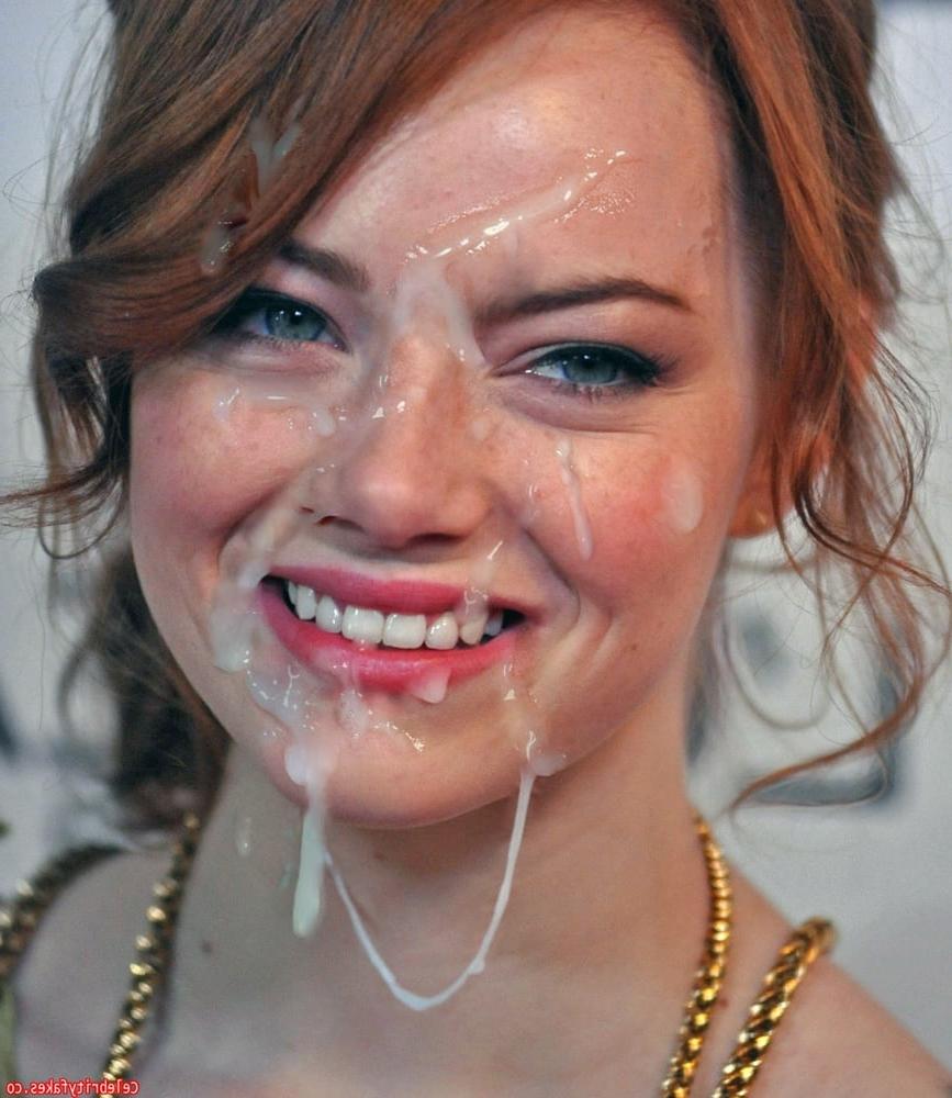21P facial cum fakes
