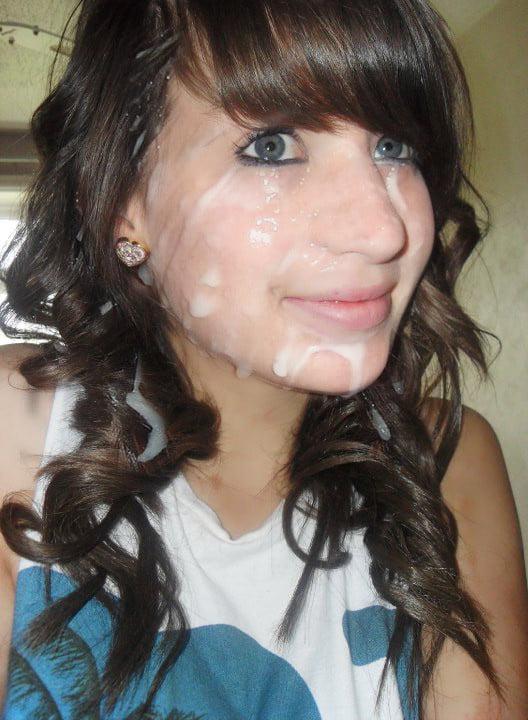 21P facial cum fakes