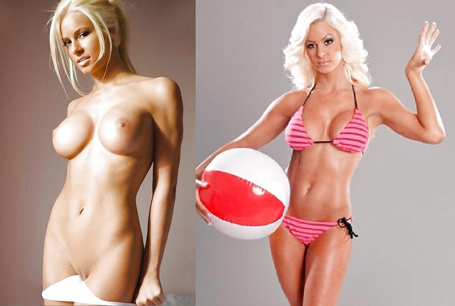 7P Dressed and Undressed Celebrities pt5 (wrestling divas)