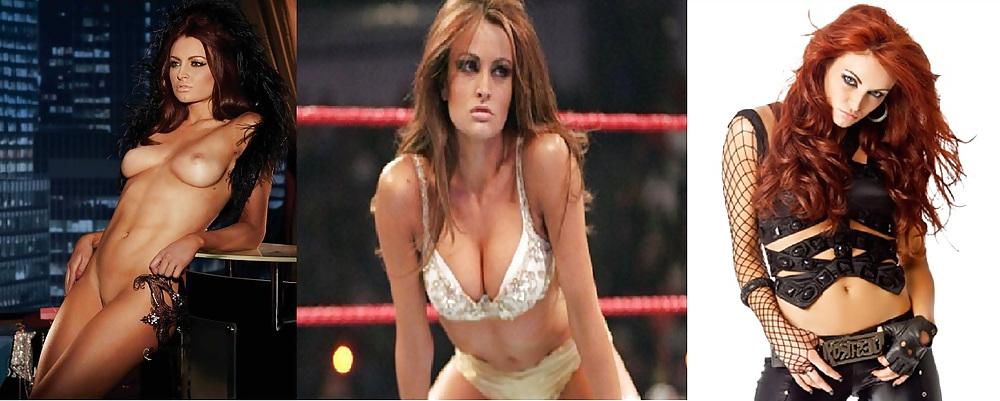 7P Dressed and Undressed Celebrities pt5 (wrestling divas)