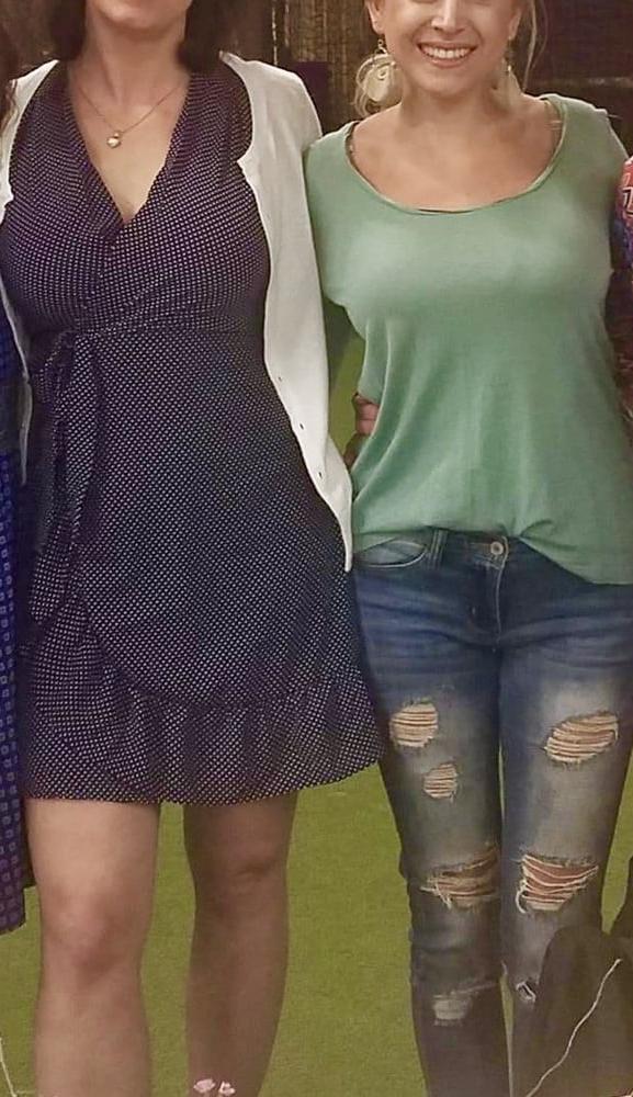 7P Mom shows her big tits at party
