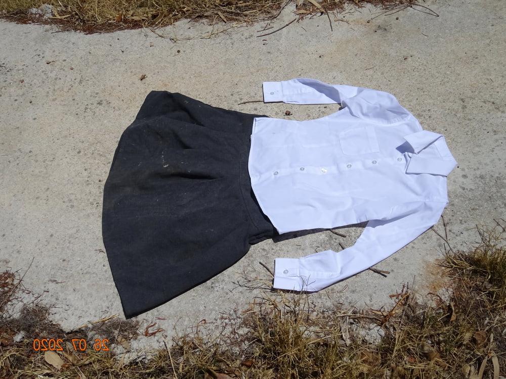 8P piss on uniform