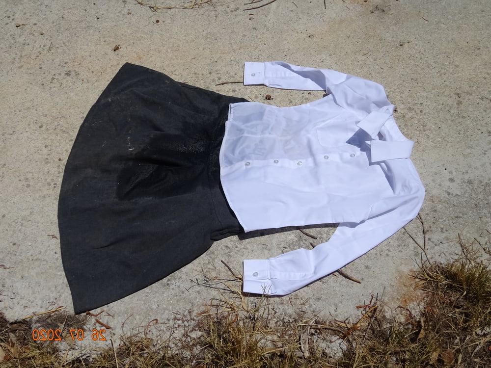 8P piss on uniform