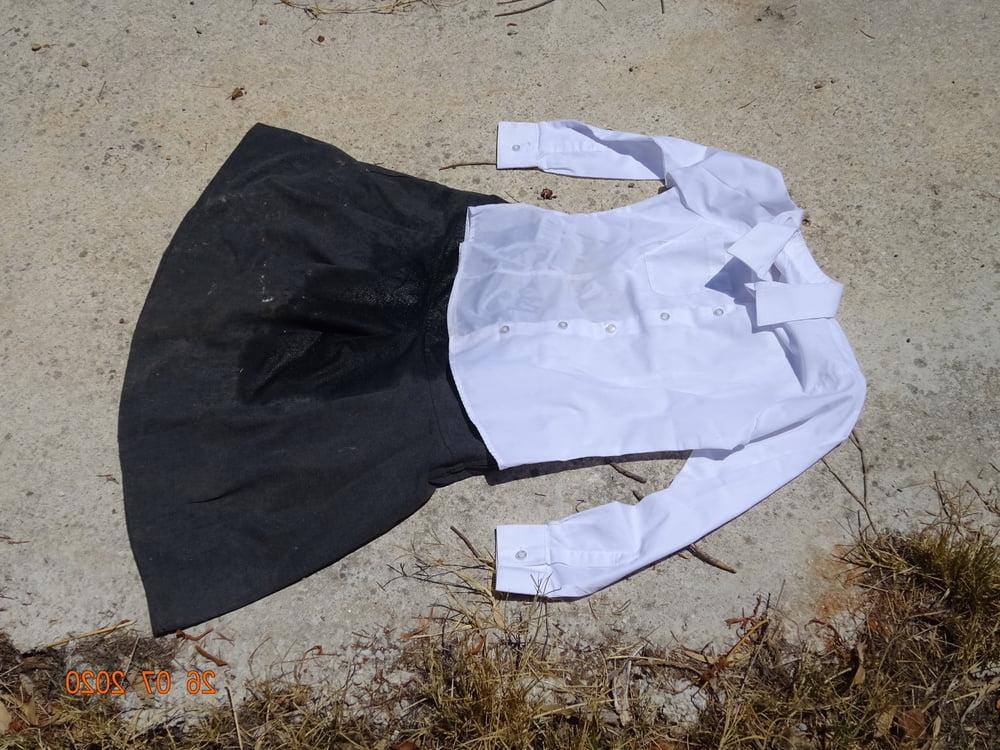 8P piss on uniform