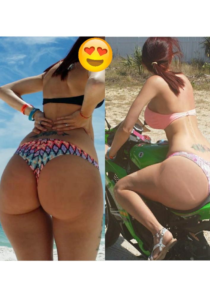 10P Big booty white girl