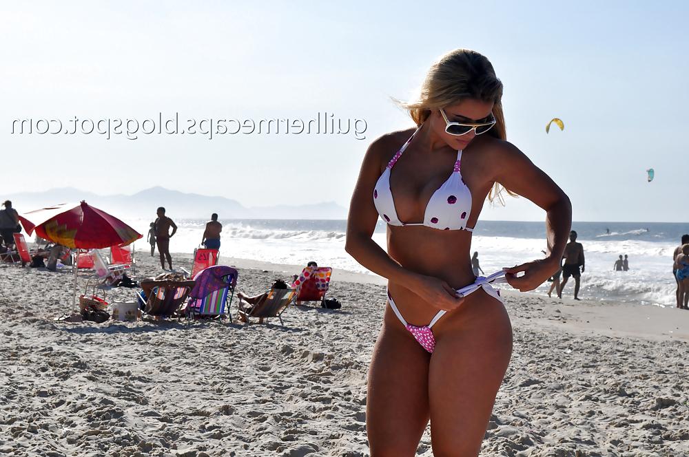 7P Brazilian Big Ass -  Aryane Steinkopf (copacabana beach)